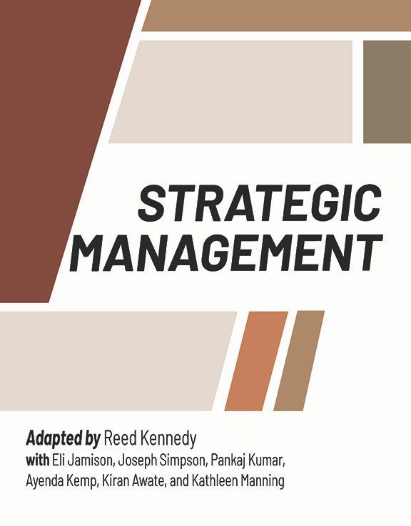 Strategic Management book cover